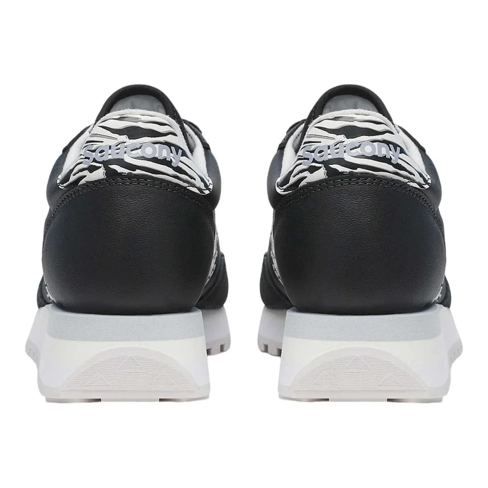 Saucony Jazz Triple Womens Sz 10 Leather Black Zebra Shoes S60793-2 ‎ NEW